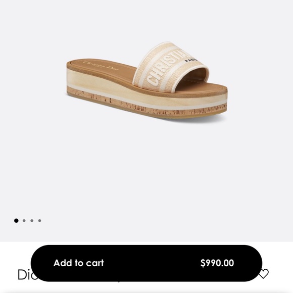 Dioriviera Dway Platform Slide - Picture 2 of 3